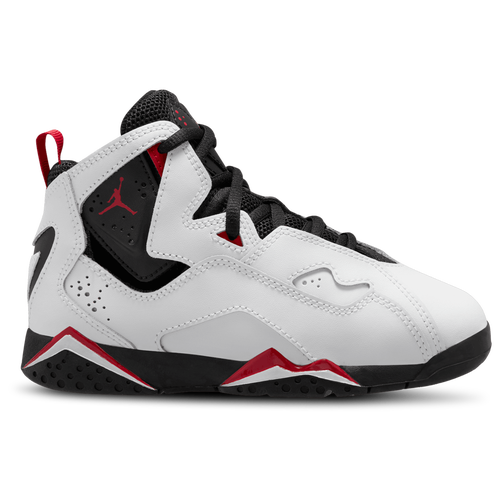 

Jordan Boys Jordan True Flight - Boys' Preschool Basketball Shoes White/Varsity Red/Black Size 1.0