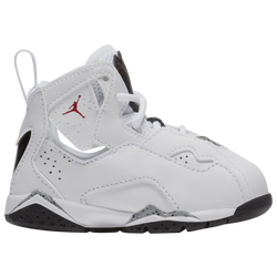 Boys' Toddler - Jordan True Flight - White/Gym Red/Black