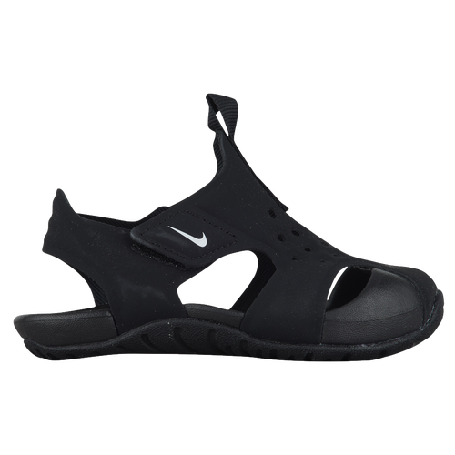 Nike Toddler Sunray Protect 2 Stay-put Closure Sandals From Finish Line In Black/white