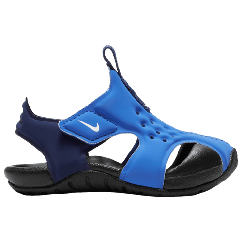 

Boys Nike Nike Sunray Protect - Boys' Toddler Shoe Blue/Black Size 04.0