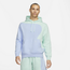 Nike Club Pullover Color Clash Hoodie - Men's Green/Blue