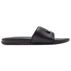 Men's - Nike Benassi JDI Slide - Black/Black/Black