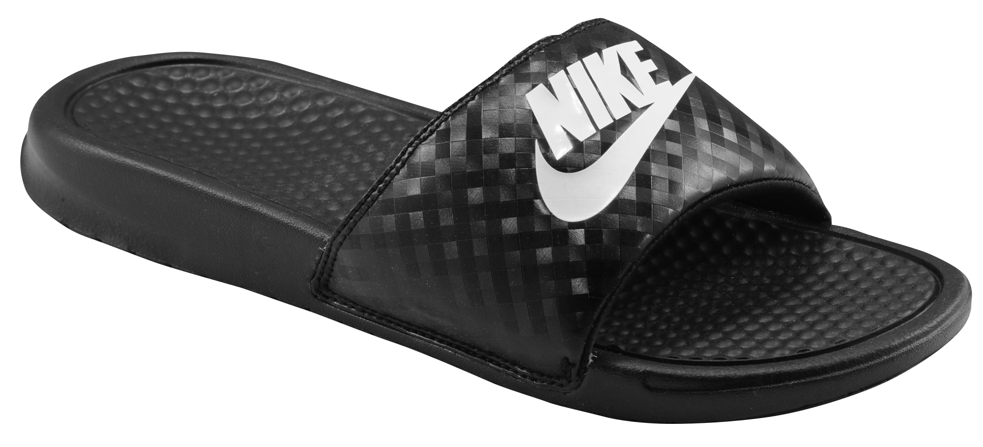 clear nike slides