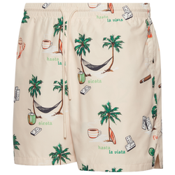 Men's - LCKR AA Nylon Shorts - Parchment/Siesta Fiesta