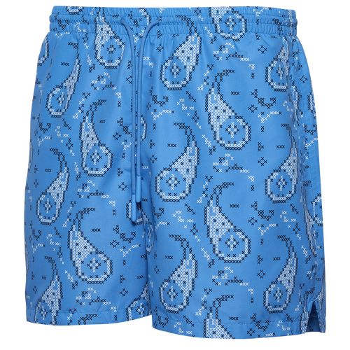 LCKR AA Nylon Shorts - LCKR Regatta/Crosshatch Paisley