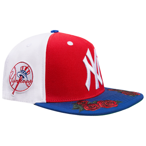 Pro Standard Yankees State Flower Brim Wool Snapback