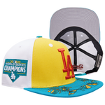 Yellow/White/Teal
