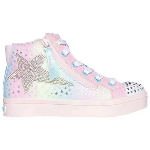 Skechers Twi-lites 2.0 Light-up High Top Sneaker In Multi/pink
