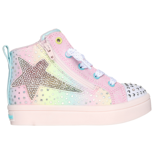 

Girls Skechers Skechers Twi-Lites 2.0 - Girls' Toddler Shoe Pink/Multi Size 05.0