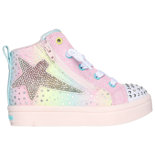 

Girls Skechers Skechers Twi-Lites 2.0 - Girls' Toddler Shoe Pink/Multi Size 07.0