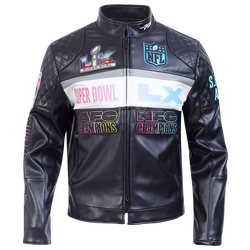 Men's - Pro Standard NFL Super Bowl 60 Moto Jacket - 