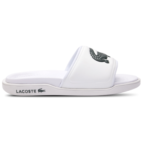 WOMENS - Lacoste SERVE SLIDE DUA - Open White/Multi
