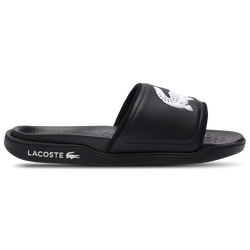 Women's - Lacoste SERVE SLIDE DUA - Charcoal/Multi