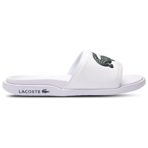 MENS - Lacoste SERVE SLIDE DUA - Open White/Multi
