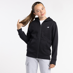 Boys' Grade School - New Balance Classic Full-Zip Fleece - Black