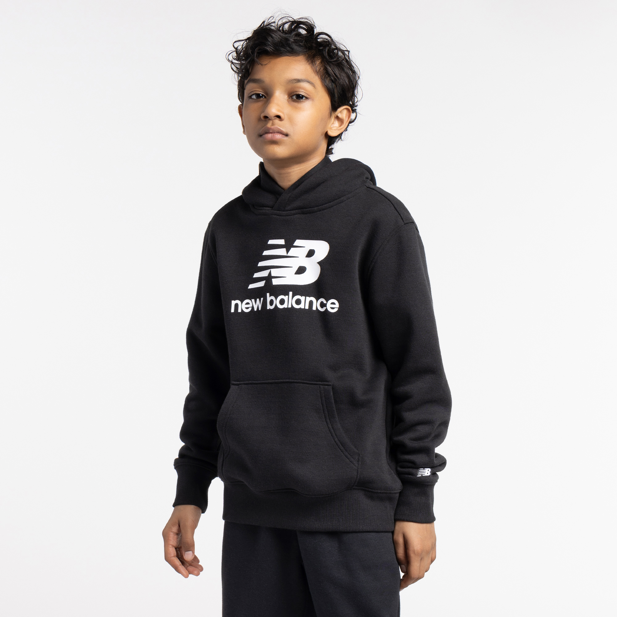 ★★New Balance★★ NBN0F11243 UNI HERITAGE HOODIE BLACK NBN New Balance Classic Fleece Hoodie | Foot Locker