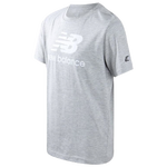 Grey Heather/White