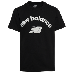 Boys' Grade School - New Balance Arch Graphic T-Shirt - Black/White