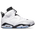 Jordan Retro 6  - Men's White/Black