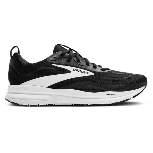 - Brooks Trace 4 Wide - Grey/Black White