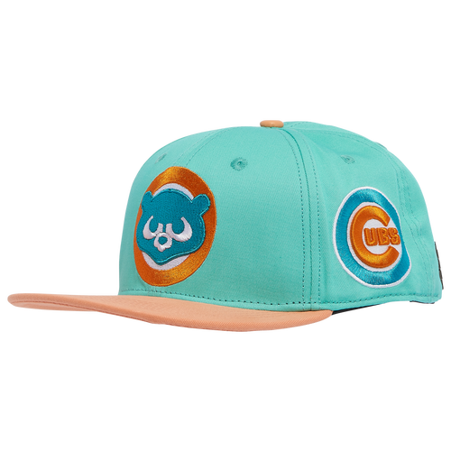 

Pro Standard Pro Standard Cubs Food Pack Wool Snapback - Adult Orange/Mint Size One Size