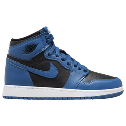 Boys' Grade School - Jordan Retro 1 High OG - Marina Blue/Black/White