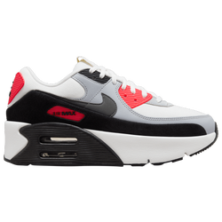 Pour femmes - Nike Air Max 90 LV8 - Blanc sommet/Gris fumée