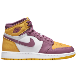 Boys' Grade School - Jordan Retro 1 High OG - University Gold/Multi