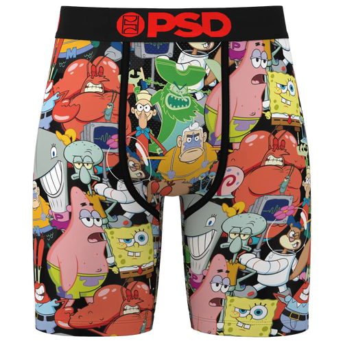 MENS - PSD SB Squad Underwear - Red/Multi