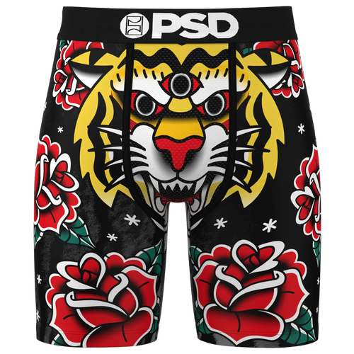 Psd Mens  3 Eyed Ink Underwear In Black/yellow/red