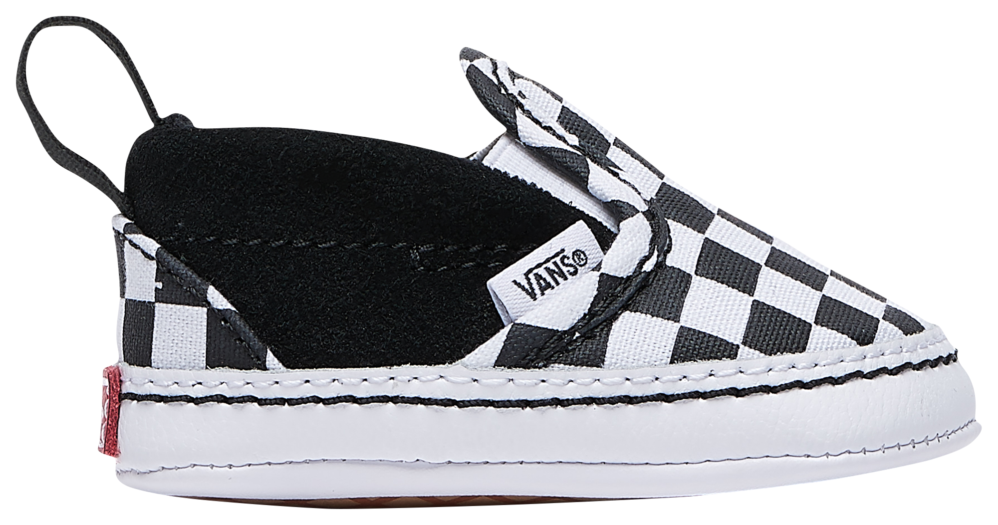 infant black velcro vans