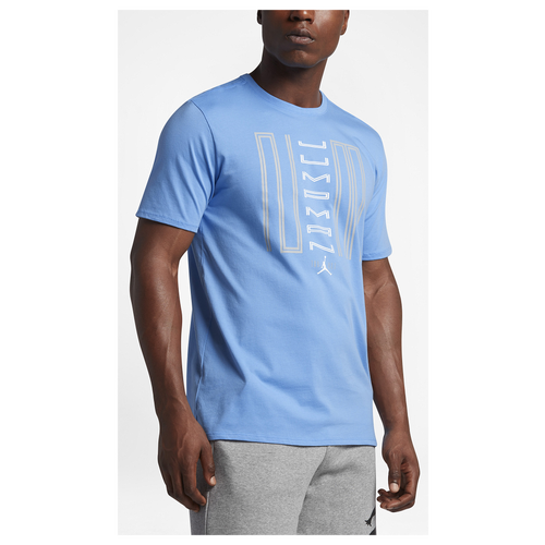 - Jordan Retro 11 Jumpman 23 T-Shirt - University Blue/White