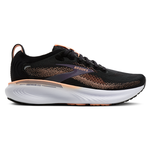 WOMENS - Brooks Adrenaline GTS 25 - Black/Peach Mulled Grape