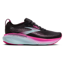 Women's - Brooks Adrenaline GTS 25 - Black/Cyber Pink/Iced Aqua
