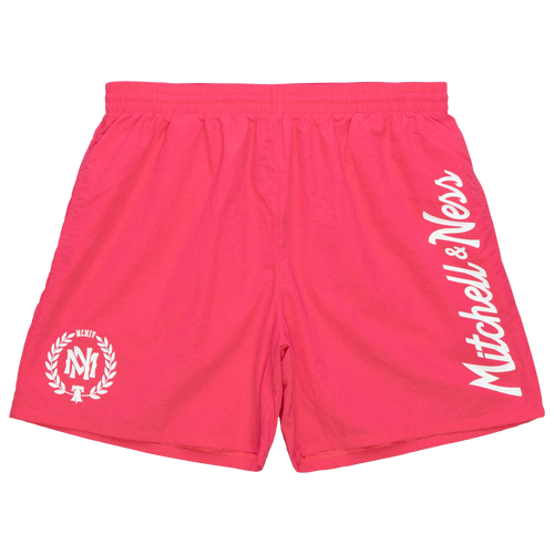

Mitchell & Ness Mens Mitchell & Ness Branded Nylon Short - Mens Pink Size XXL