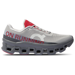 Men's - On Cloudmonster 1  - Alloy/Jester Red