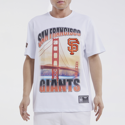 - Pro Standard Giants Hometown Gradient T-Shirt - White