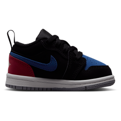 Boys' Toddler - Jordan AJ 1 Low - Black/Summit White/True Blue