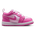 Jordan AJ 1 Low Alt  - Boys' Toddler Pink/White