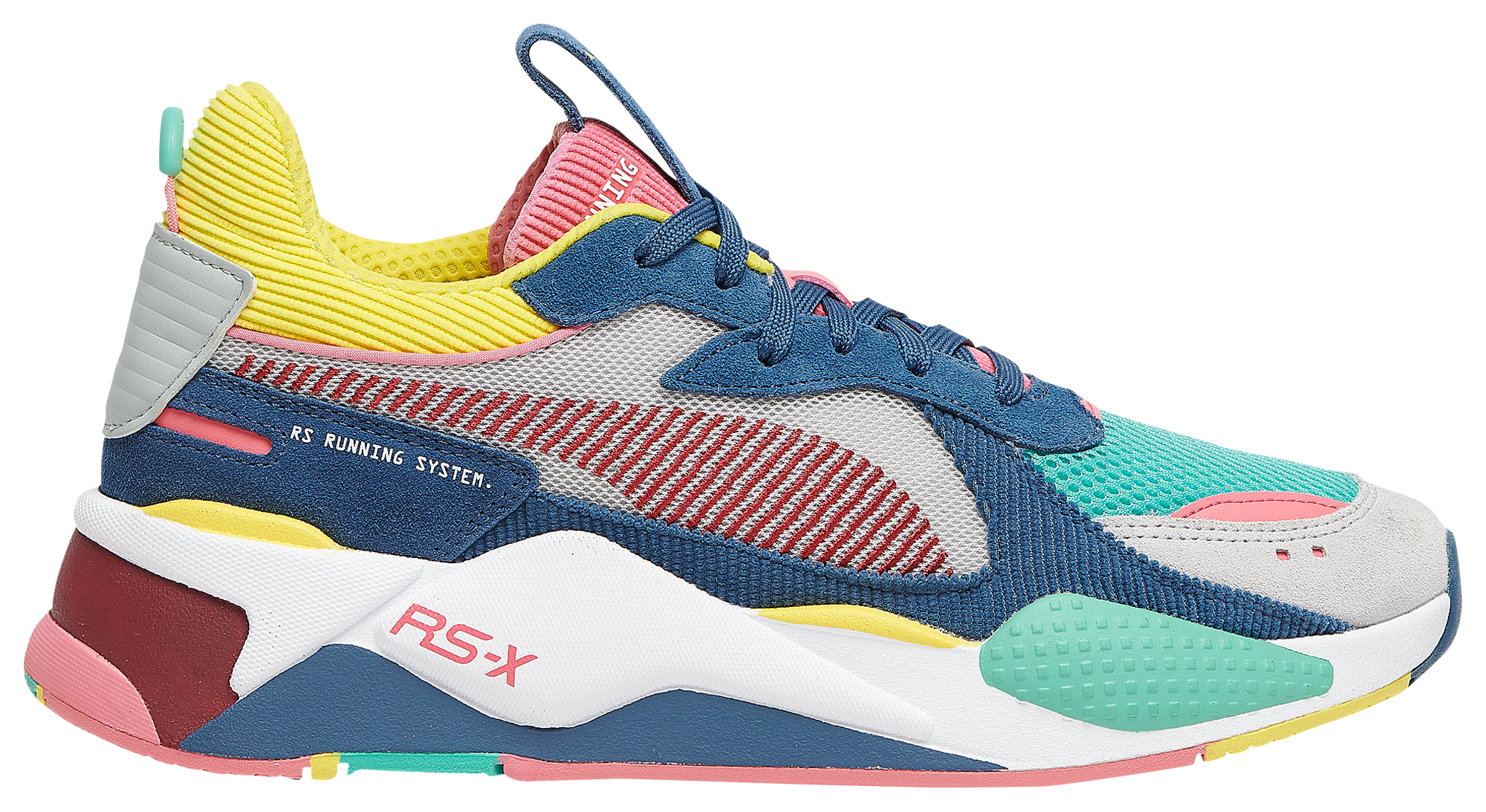 red black and green pumas