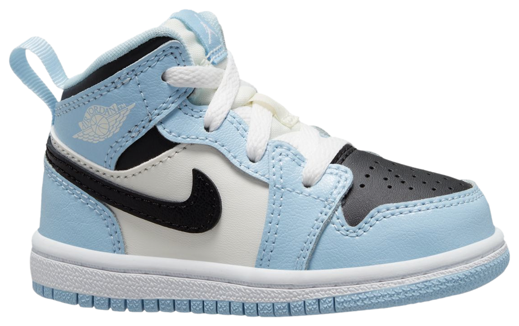 blue and white jordans for girls