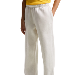 Girls' Grade School - Nike Caitlin Clark TF SI Brush Fleece Pants  - Pale Ivory/Gray Heather/Pale Ivory
