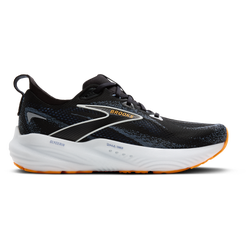 Men's - Brooks Glycerin 22 - Black/Country Blue/Orange Pop