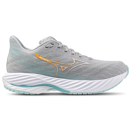 WOMENS - Mizuno Wave Rider 28 - Harbor Mist/White