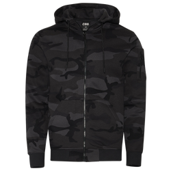 Men's - CSG Basic Full-Zip Fleece Hoodie - Black Camo