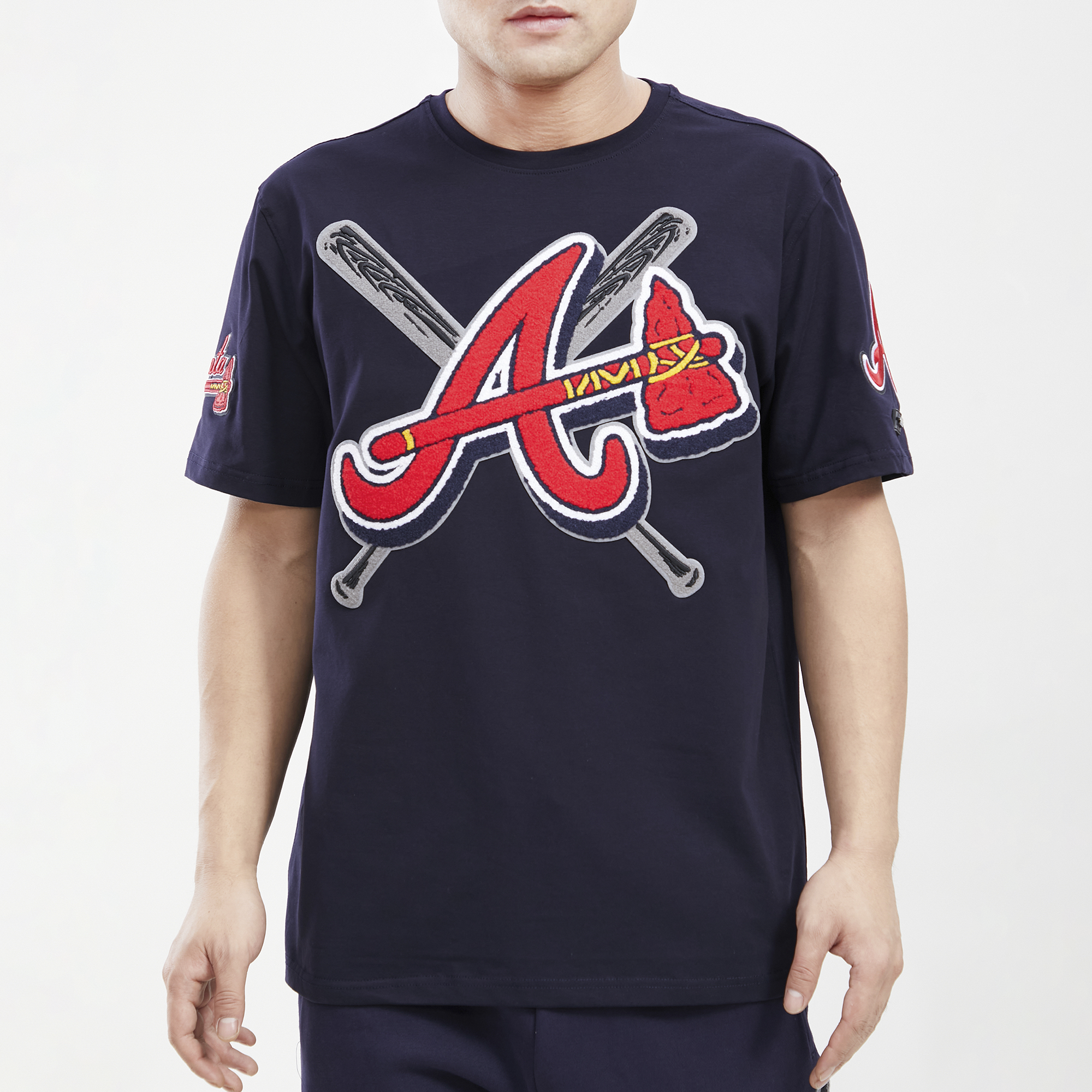 Pro Standard Braves Mash Up T-Shirt - Men's