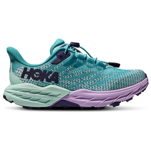 

Girls HOKA HOKA Speedgoat 5 - Girls' Grade School Shoe Ocean Mist/Lilac Mist Size 05.5