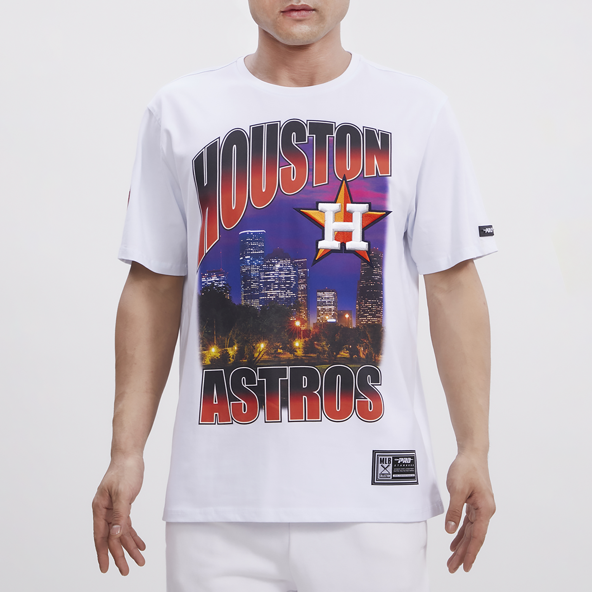 Men's Pro Standard White Houston Astros White Collection T-Shirt