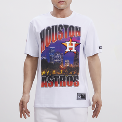 Men's - Pro Standard Astros Hometown Gradient T-Shirt - White/White