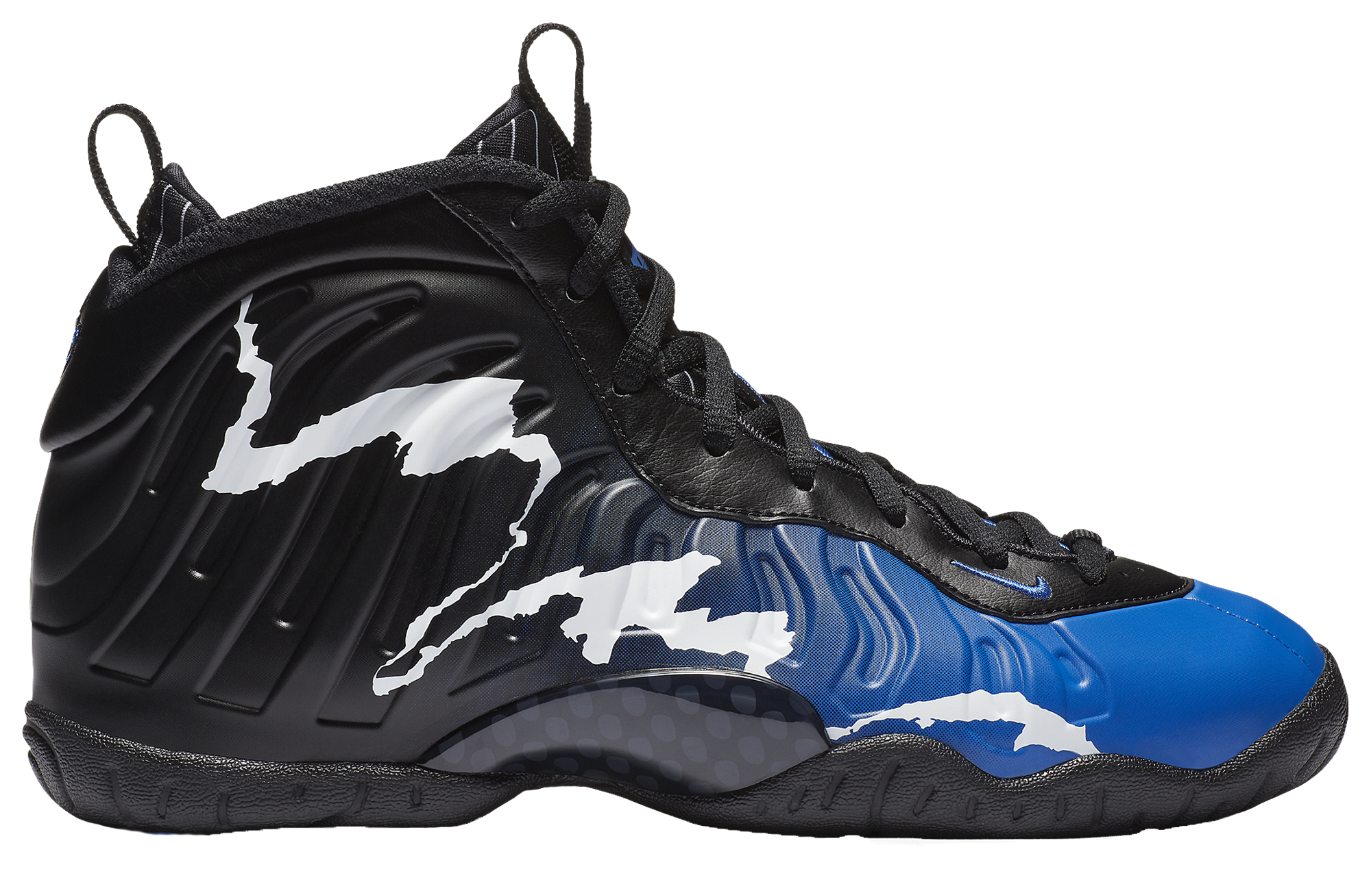 blue foamposites grade school